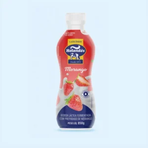 Bebida Láctea Sabor Morango 850g - Laticínios Holandês