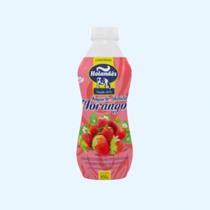 Iogurte Batido Sabor Morango 850g - Laticínios Holandês
