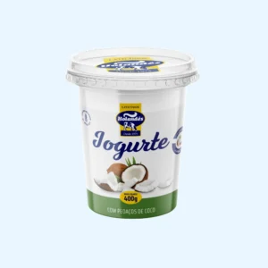 Iogurte integral com pedaços de coco 400 g - Laticínios Holandês