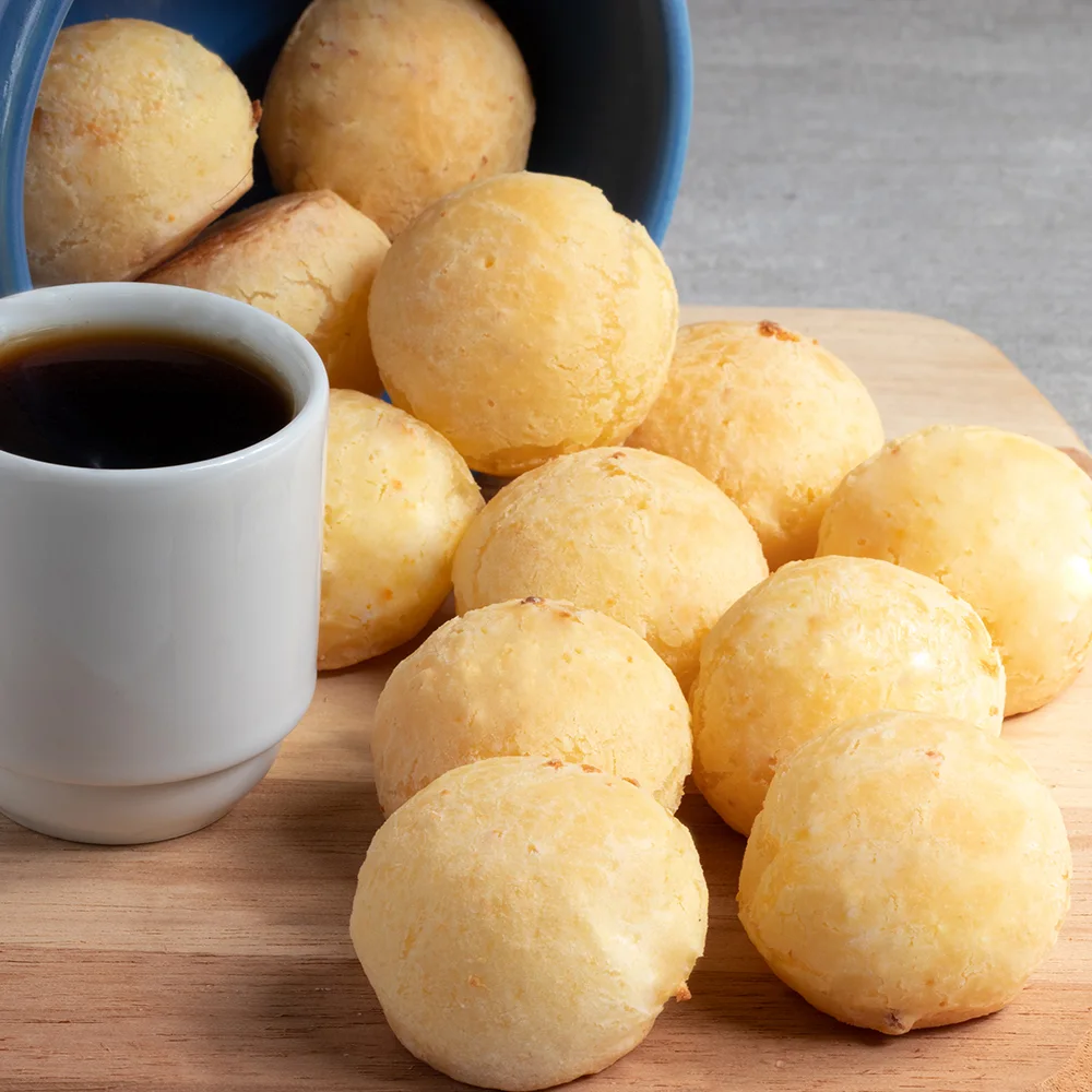 pão de queijo macio