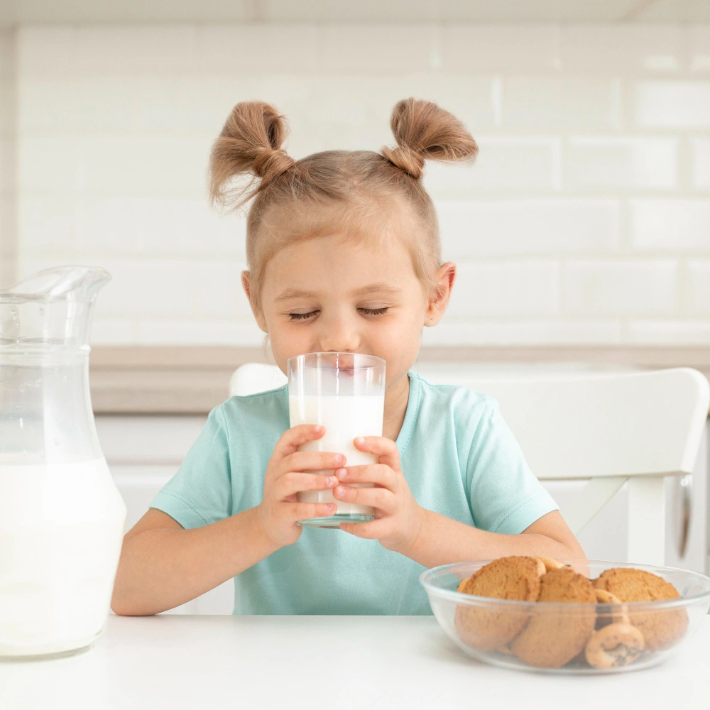 Benefícios do leite integral para a saúde da família