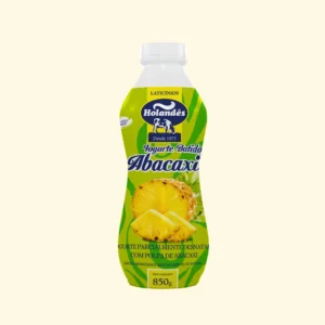 Iogurte Batido Abacaxi em Garrafa 850g - Laticínios Holandês